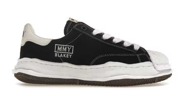 Maison Mihara Yasuhiro Blakey Low-Top Sneaker Black Canvas