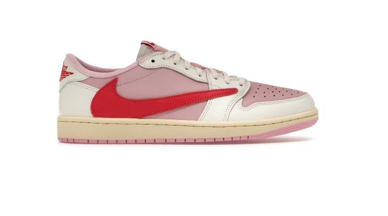 Jordan 1 Retro Low Travis Scott Sail Tropical Pink