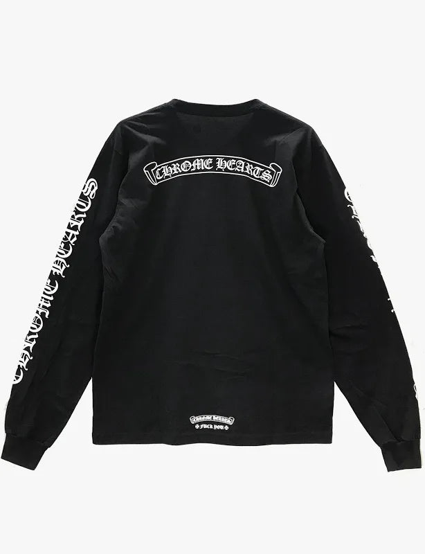 Chrome Hearts Scroll Logo L/S