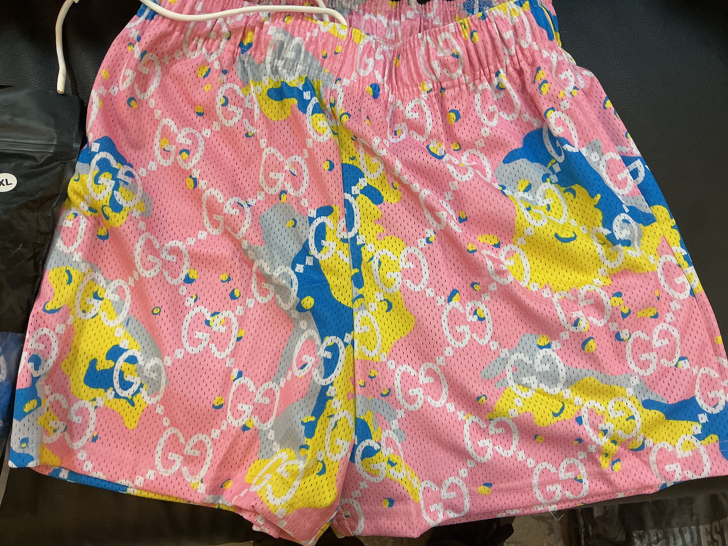 Bravest Studio Shorts Pink/Yellow/Blue
