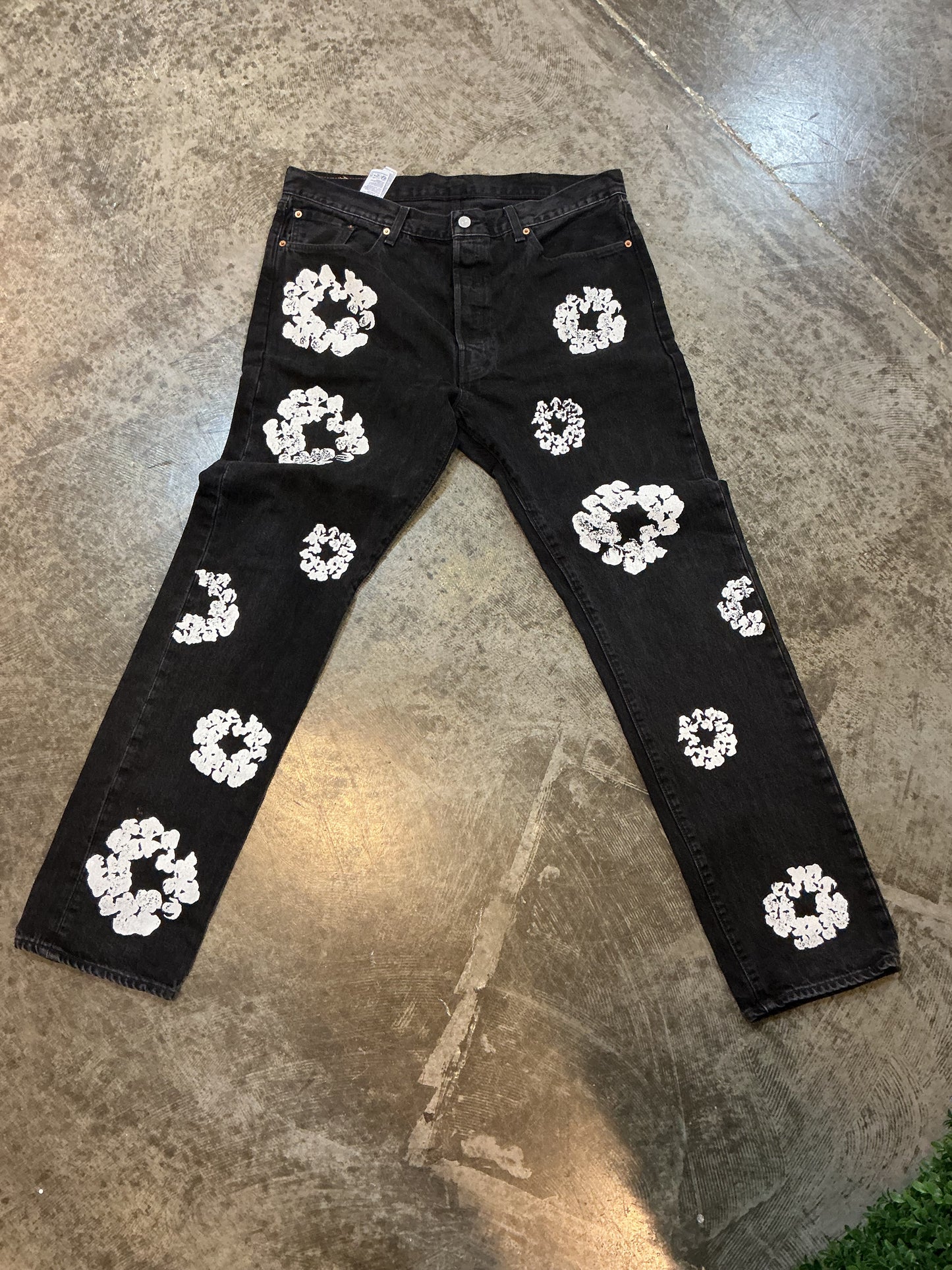 Denim Tear Black & White Jeans