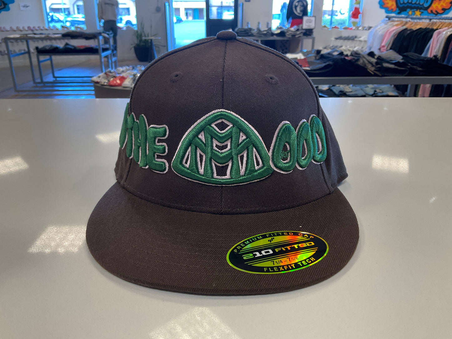 Not In The Mood Hat Brown/green