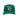 Hellstar OG Logo Rhinestone Hat Kelly Green