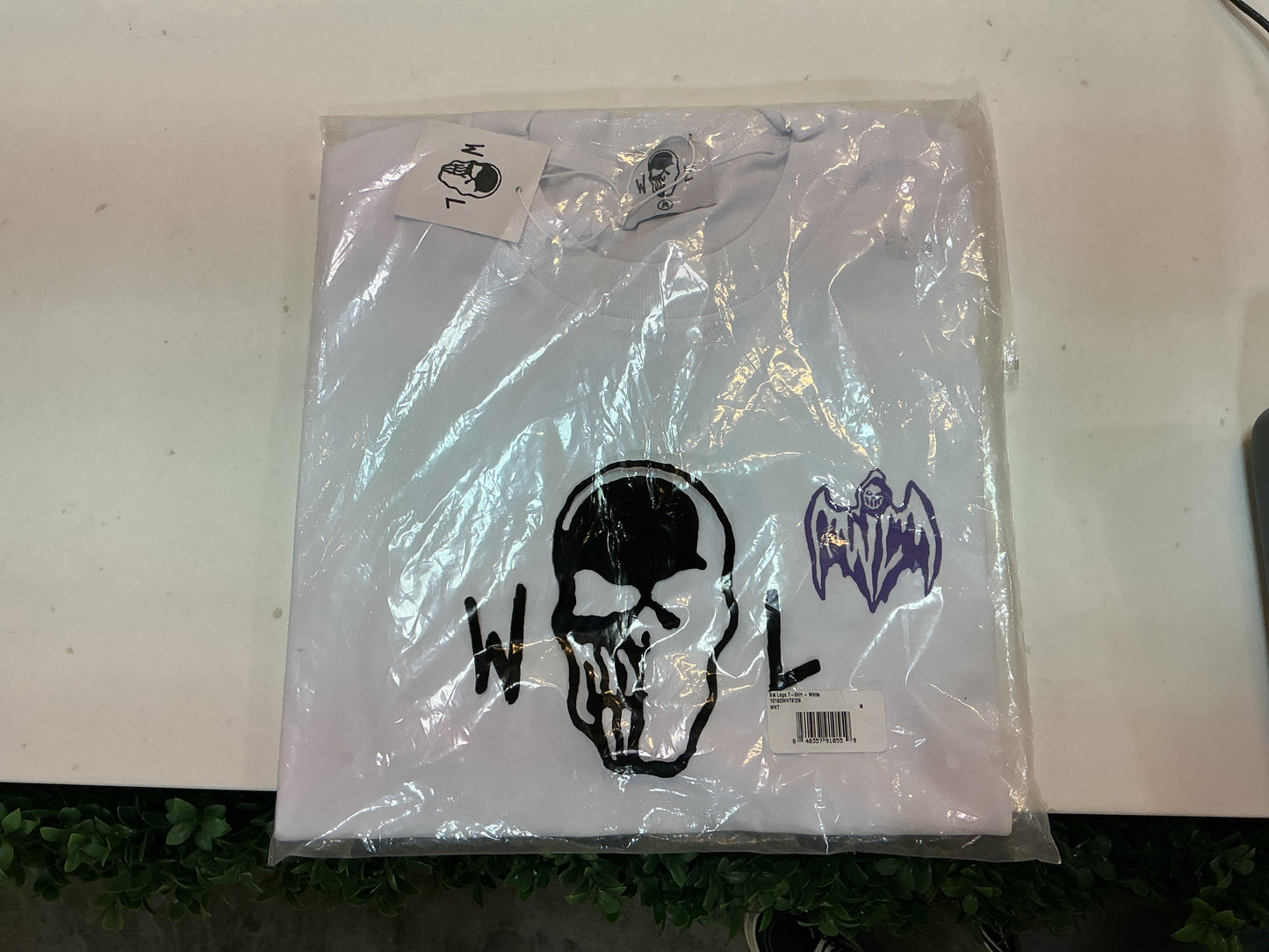 Warren Lotas Bat Logo Tee White