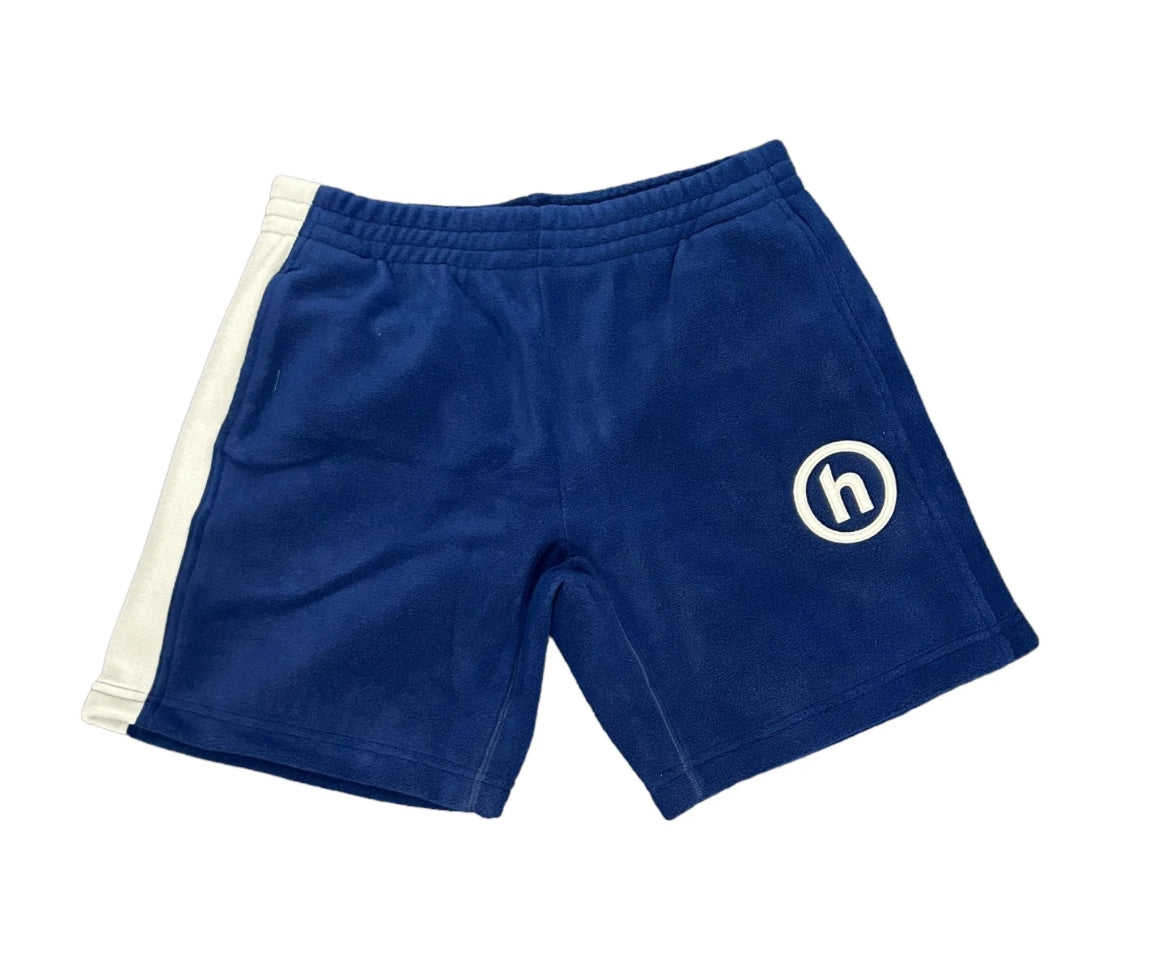 Hidden NY Polar Fleece Shorts Navy Silver