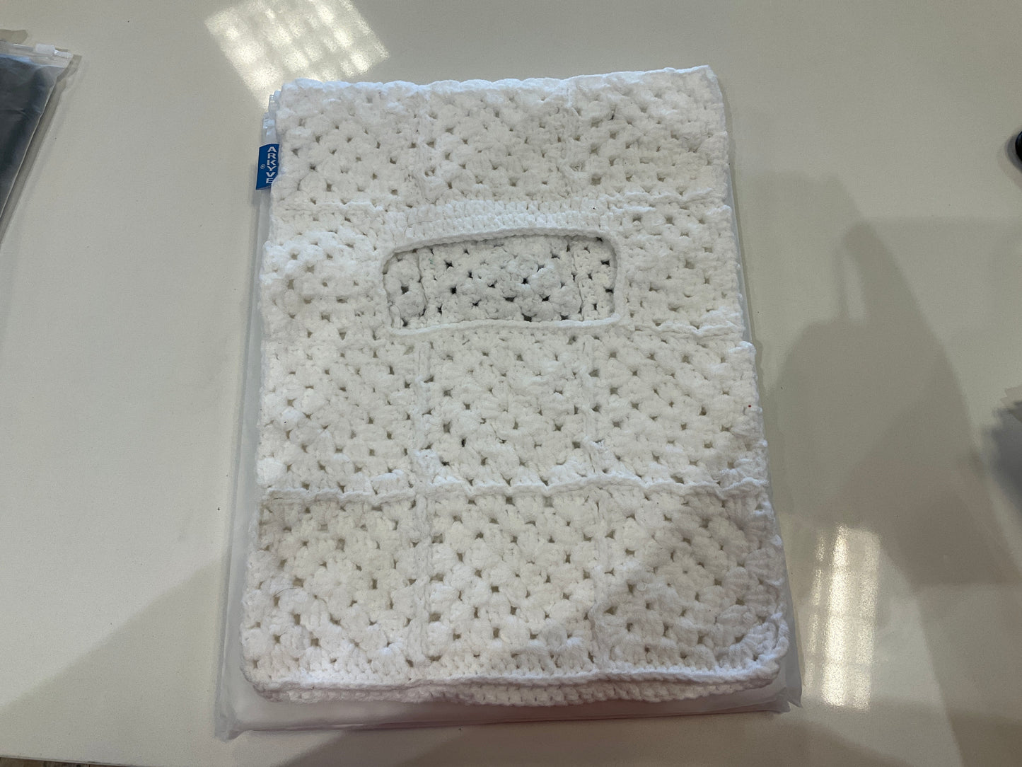Snow Crochet Ski Mask