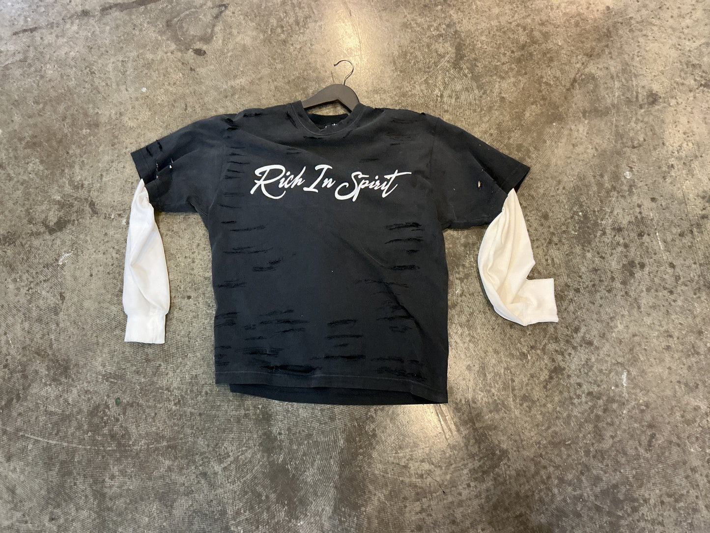 RIS Charcoal Distressing