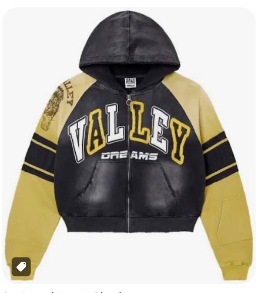 Vale forever lethal zip up black/yellow
