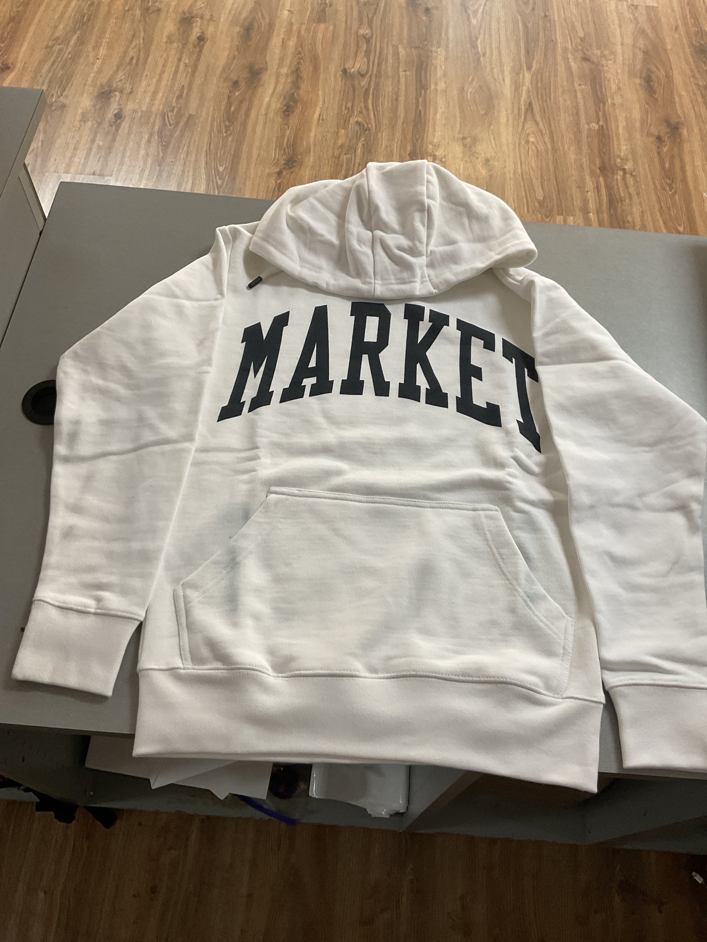Market Hoodie- White