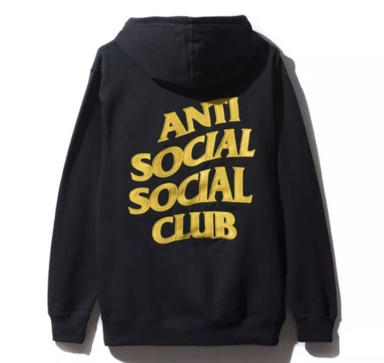 Anti Social Social Club Hoodie Yellow Patch