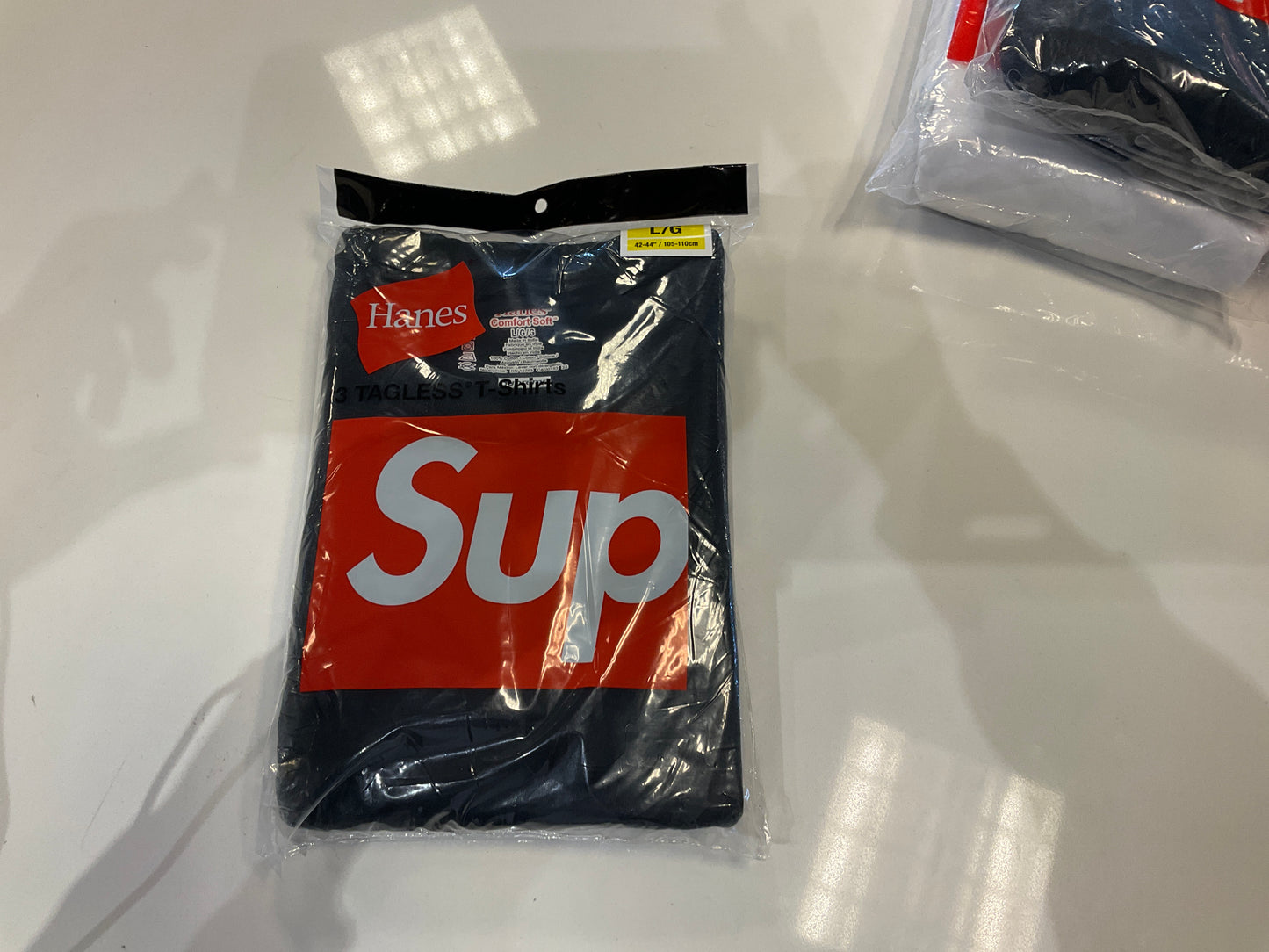 Supreme Hanes Black Tees