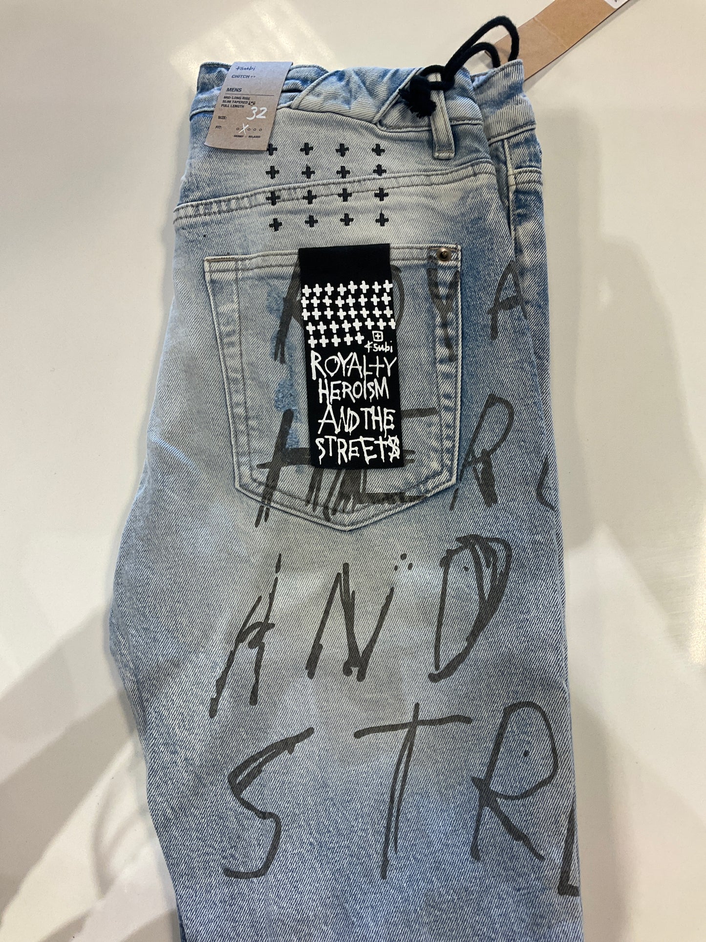 Ksubi Jeans Chitchat Washed Out Royalty