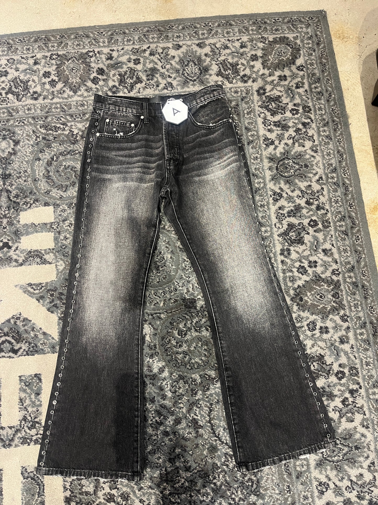 Alchemist Washed Black Denim Jeans