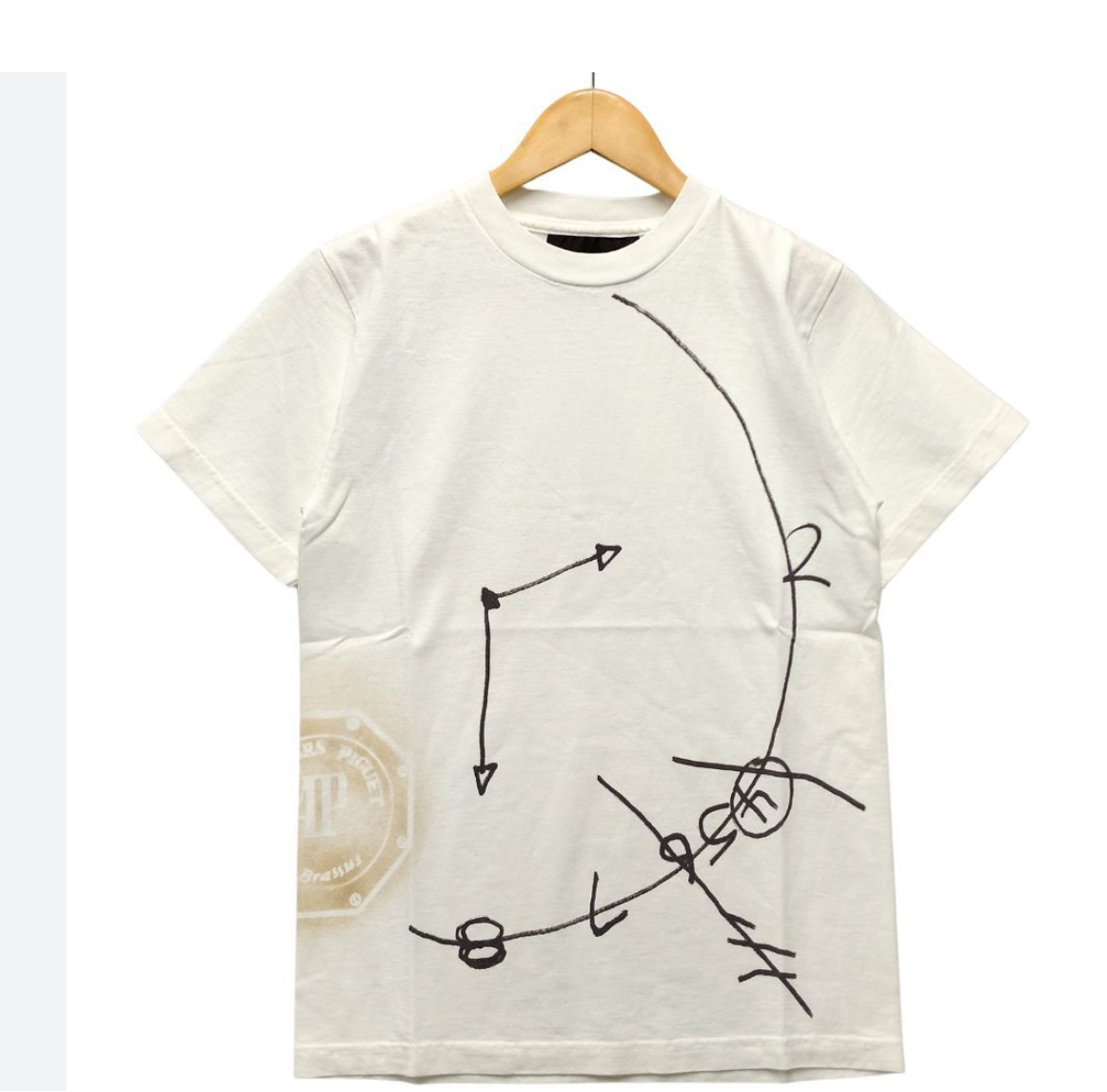 AP x Travis Scott Time Zones Tee White