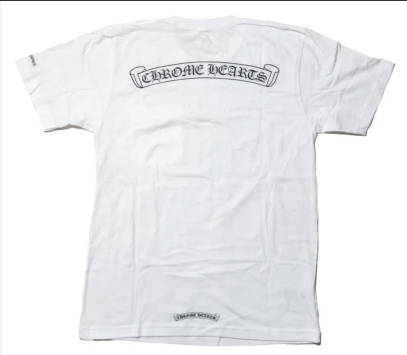 Chrome Hearts Tee Scroll Pocket Tee White