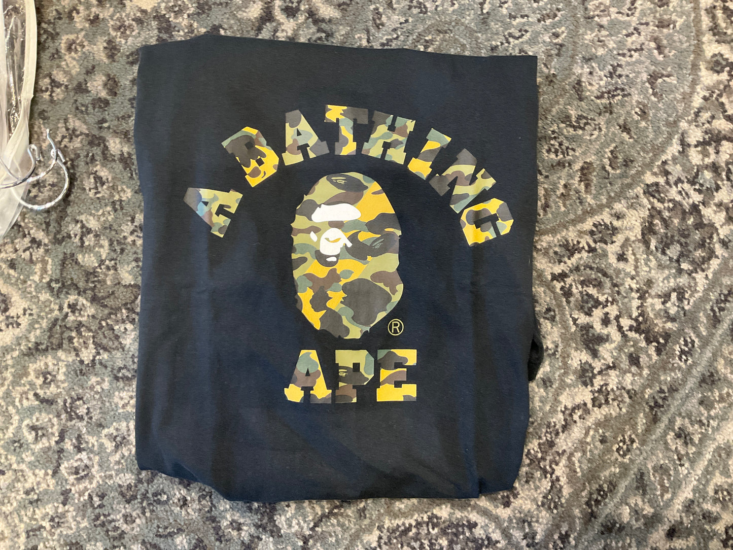 Bape ABC All Camo Black Tee