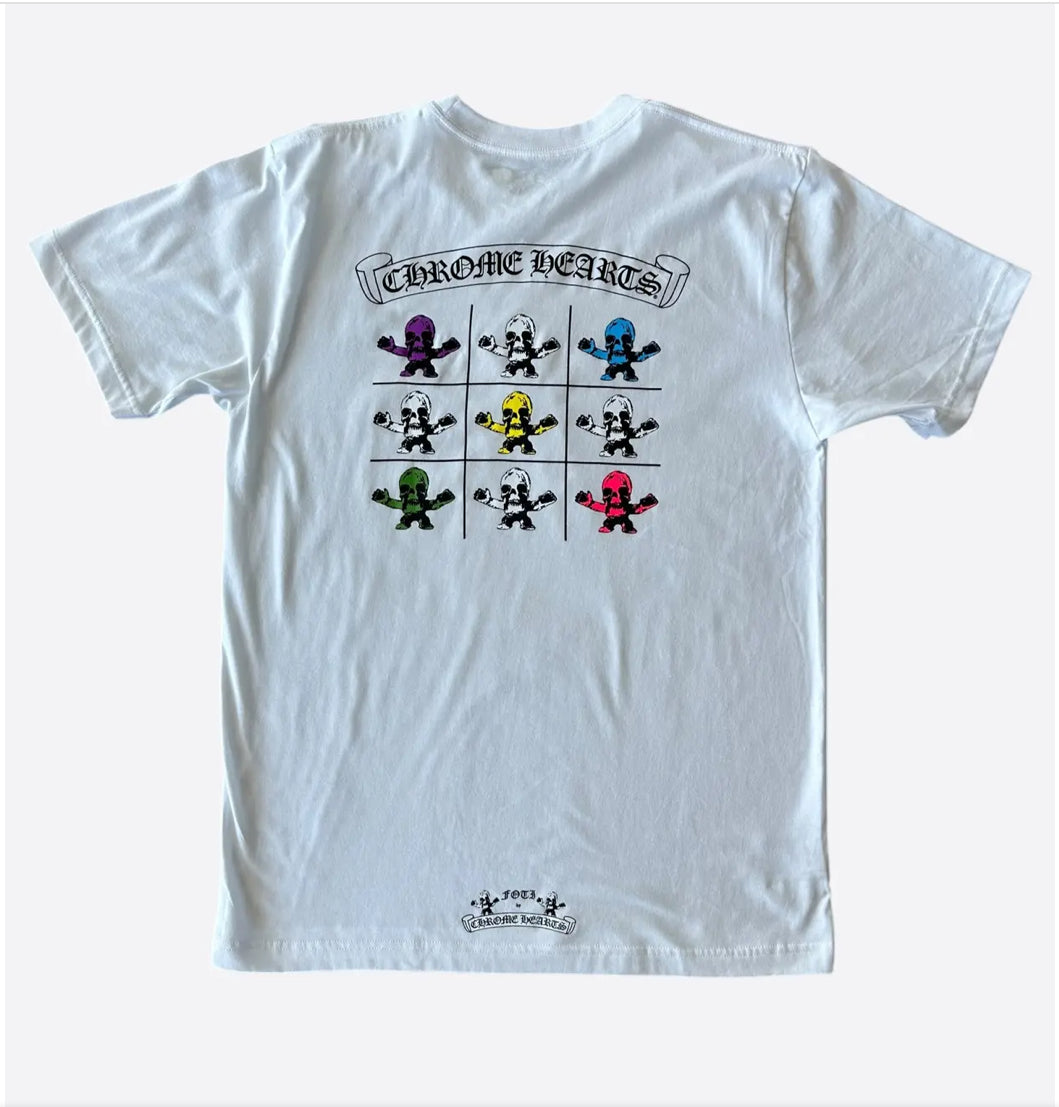 Chrome Hearts Foti Logo Tee White