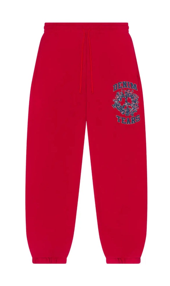 Denim Tears University Red/Blue Sweatpants