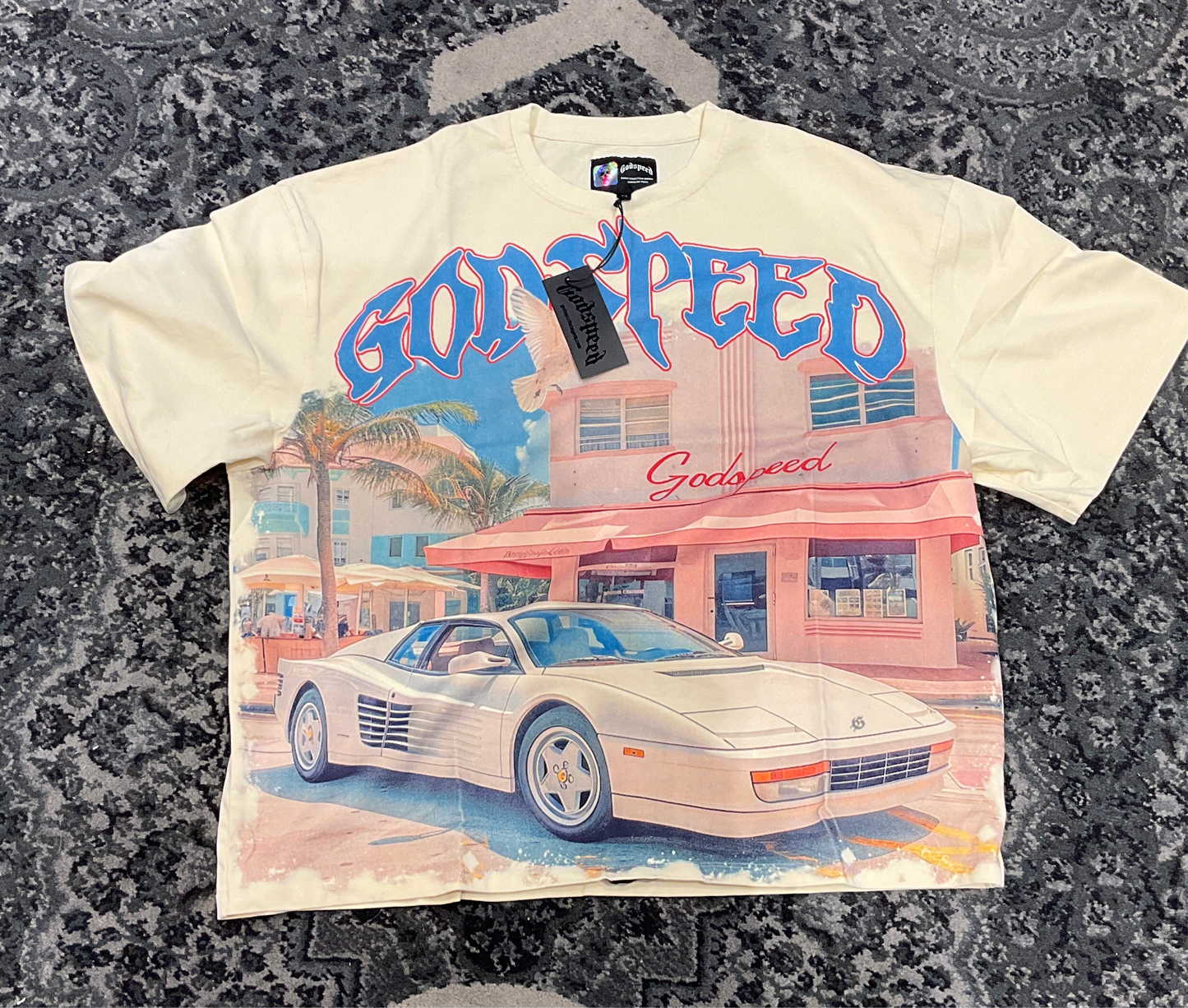 Godspeed Art Basel Rarri T-shirt
