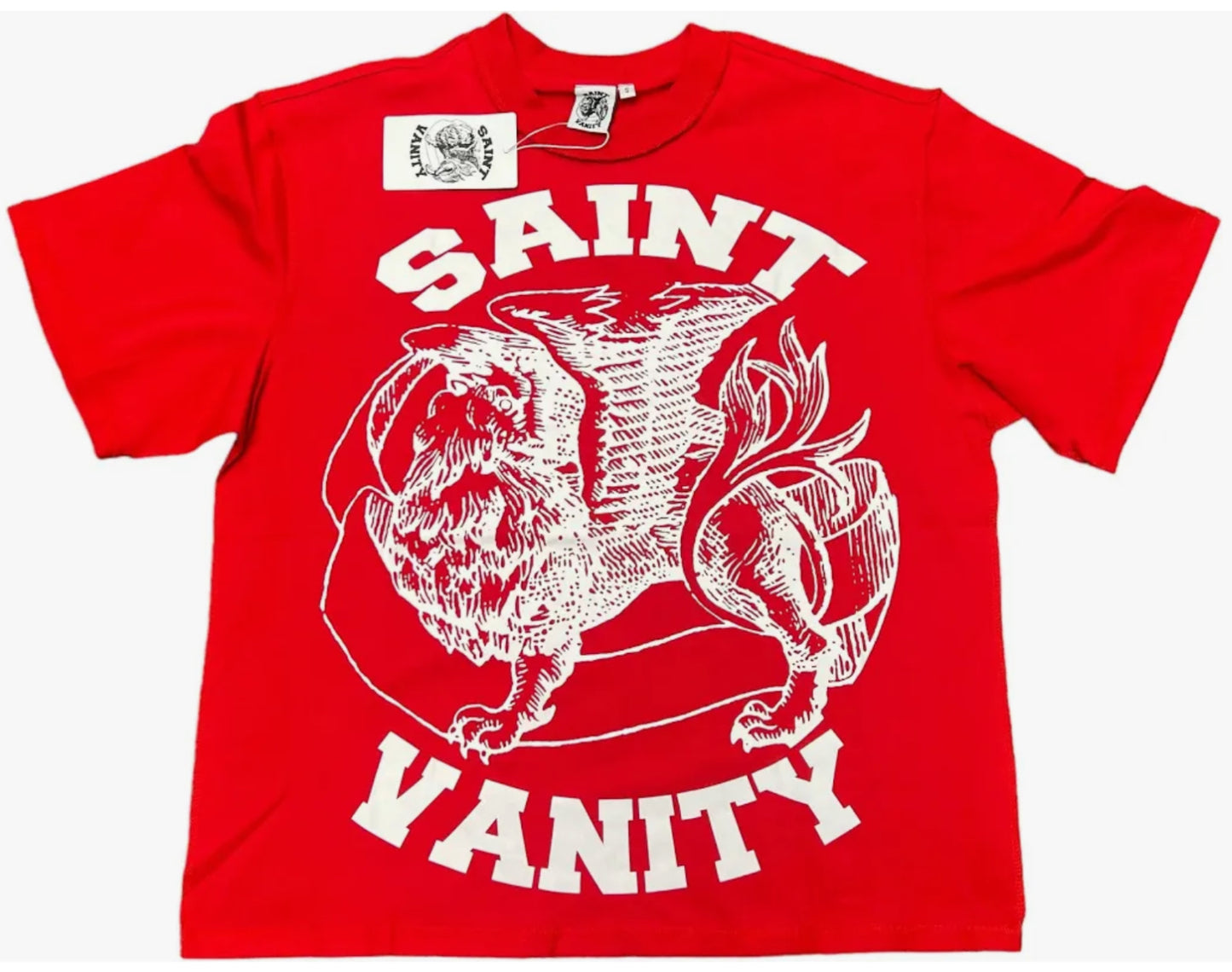 Saint Vanity Red Griffin Tee