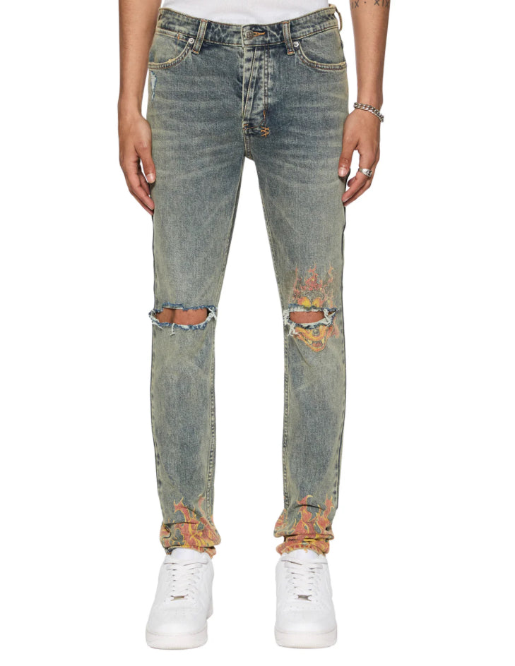 Ksubi Jeans Van Winkle Stage Dive Trashed