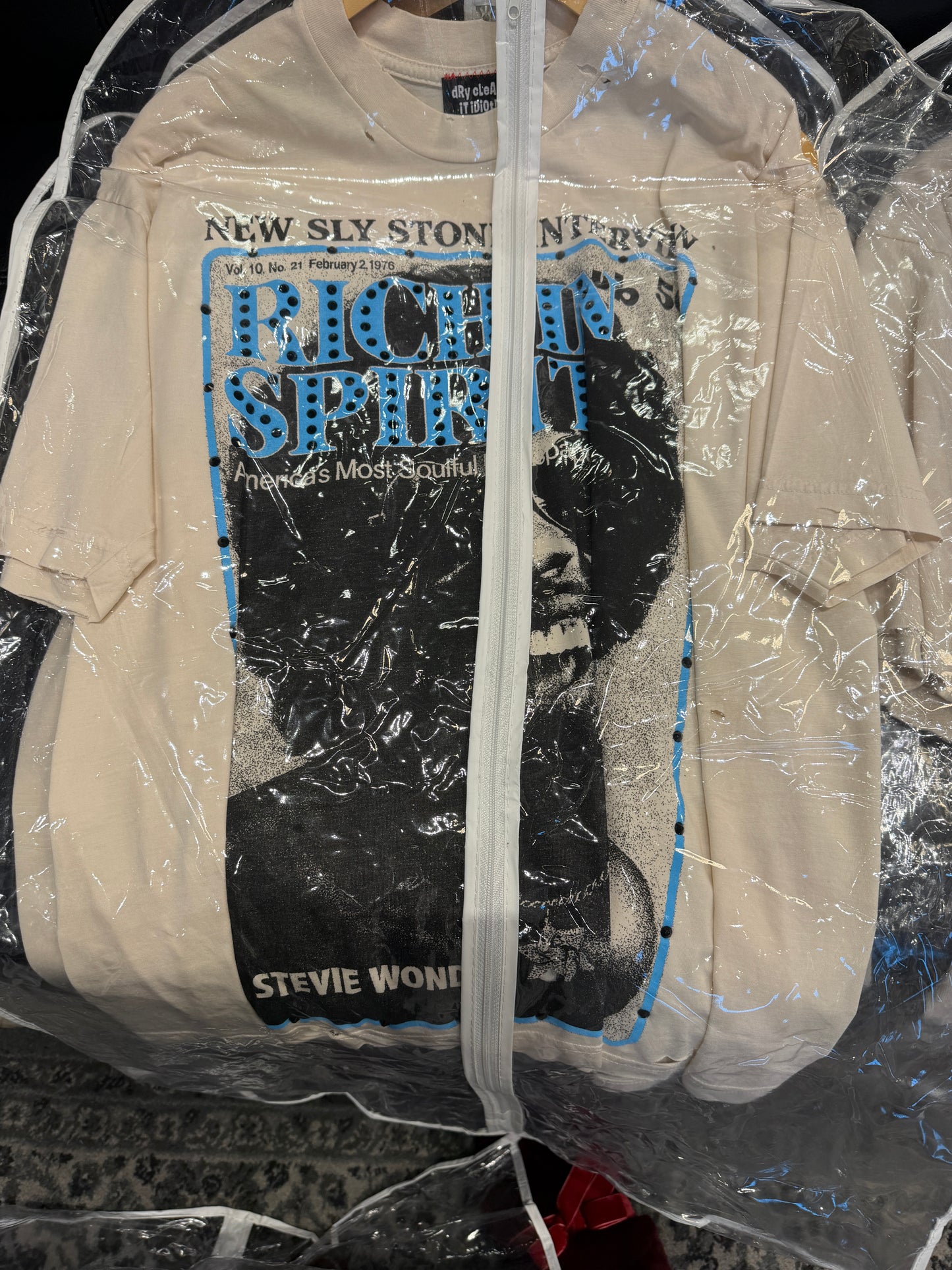 Rich N’ Spirit Blue Stevie Wonder Tee