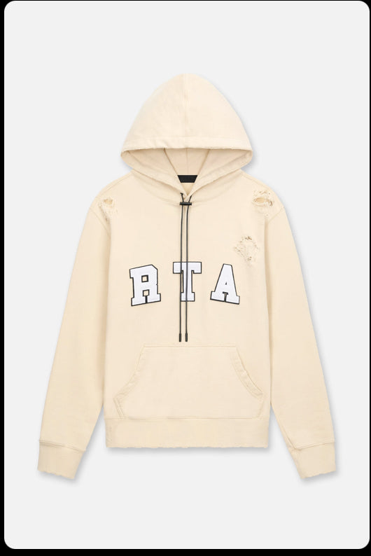MARKUS HOODIE | BEIGE COLLEGIATE