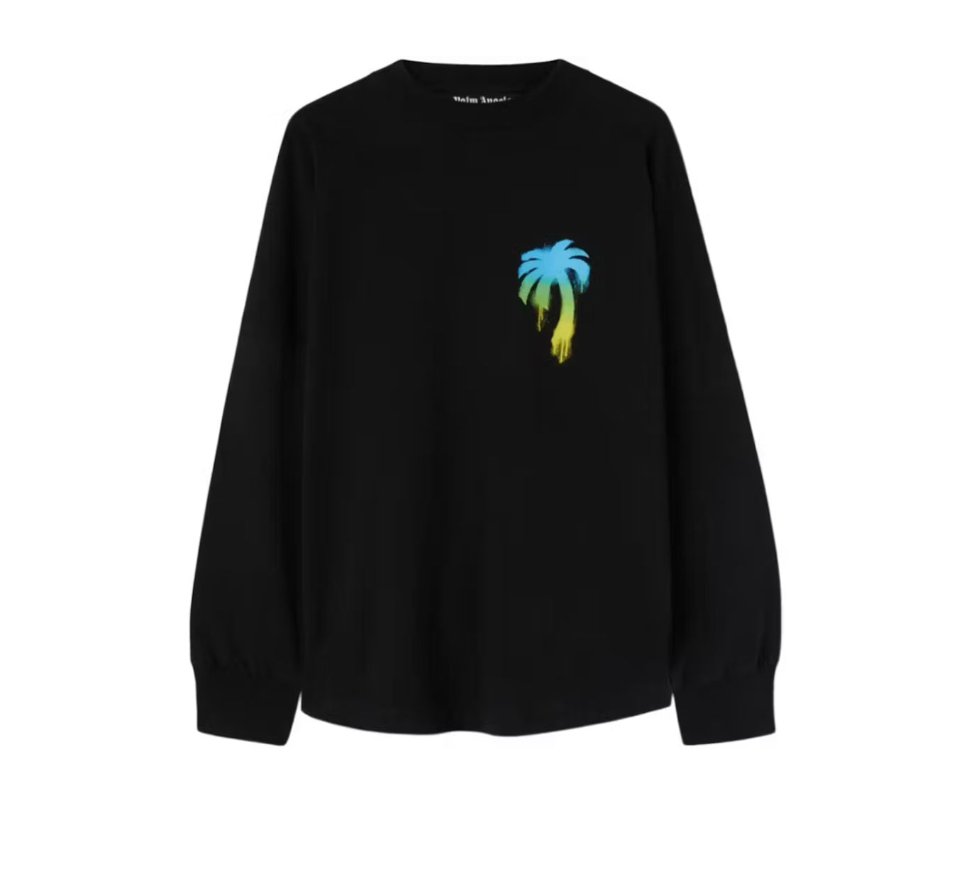 Palm Angels Sprayed Palm Logo L/S