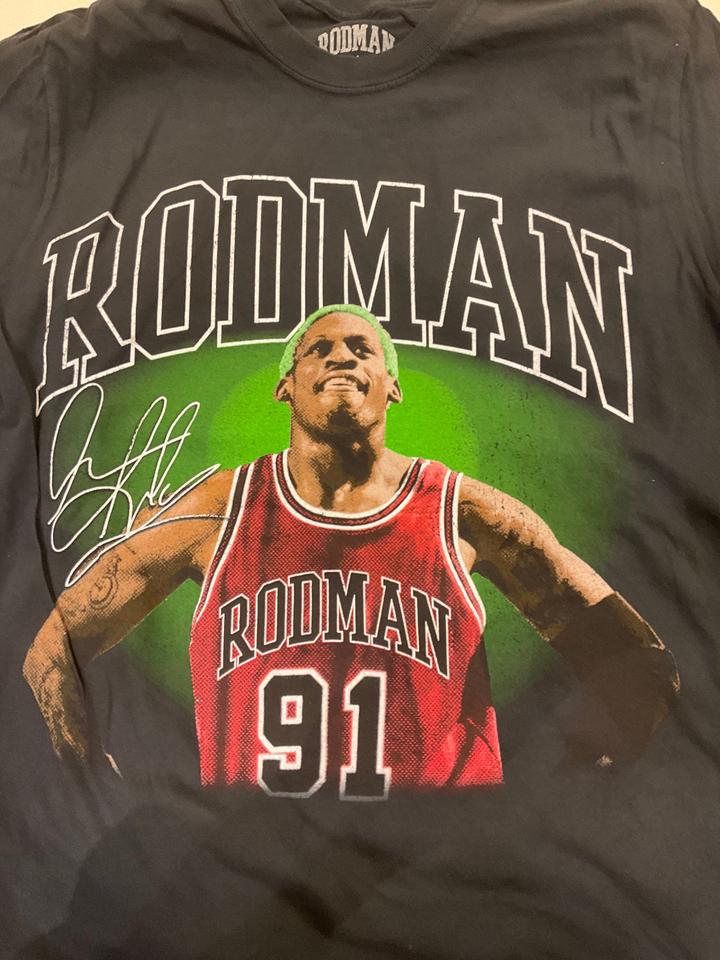 Rodman Graphic Tee Green