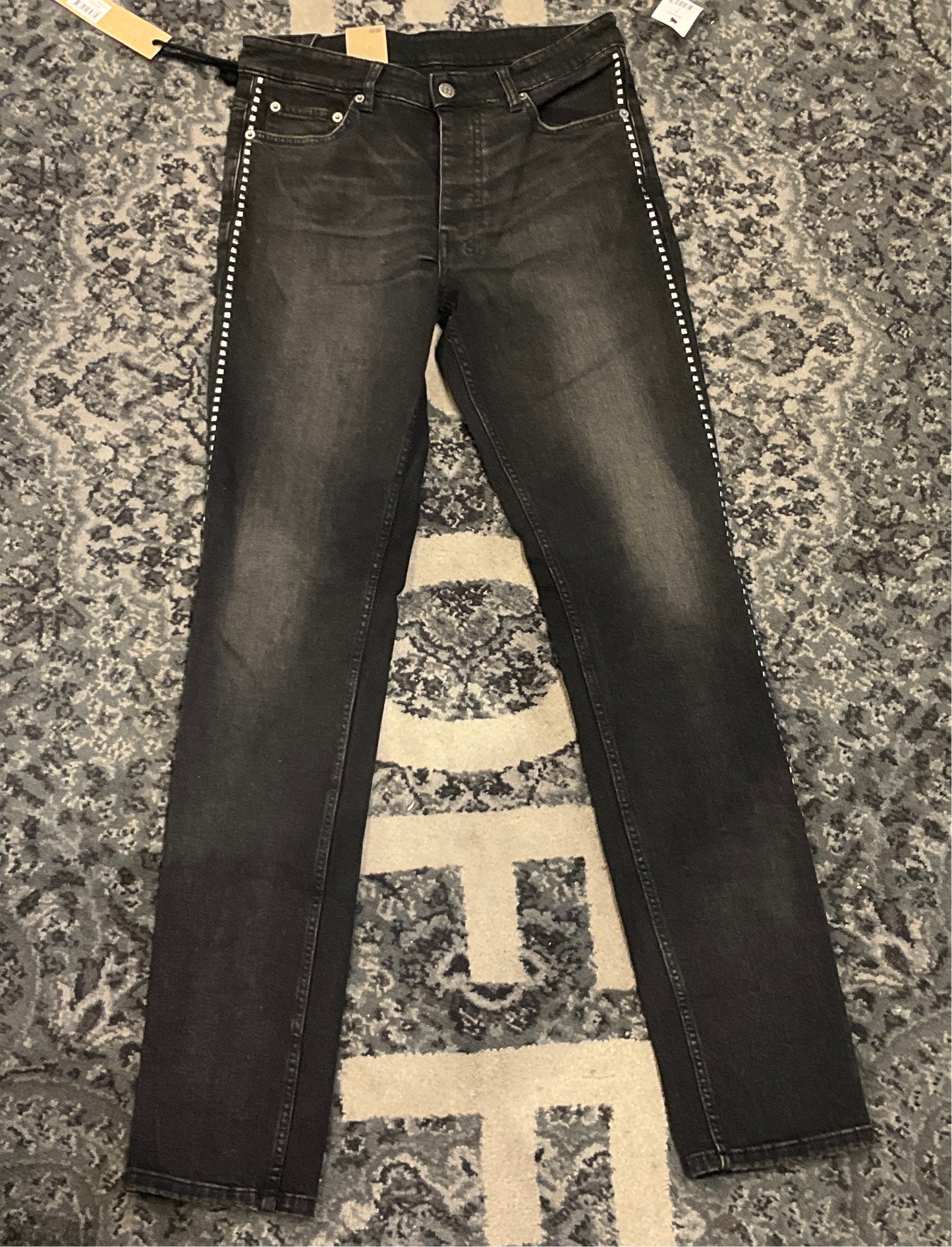 Ksubi Chitch Tarr Studded Black
