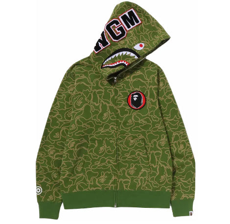 Bape Zip Up Green 30th Anniversary