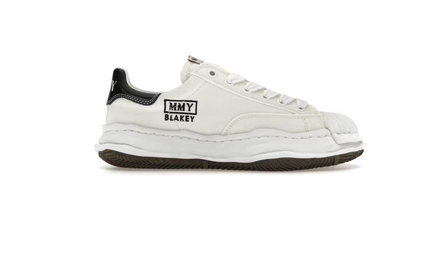 Maison Mihara Yasuhiro Blakey OG Sole Canvas Low White