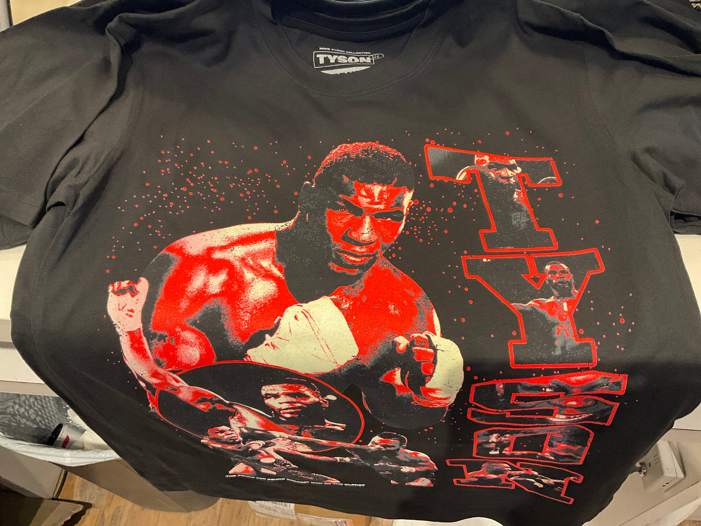 Mike Tyson Tee black/red