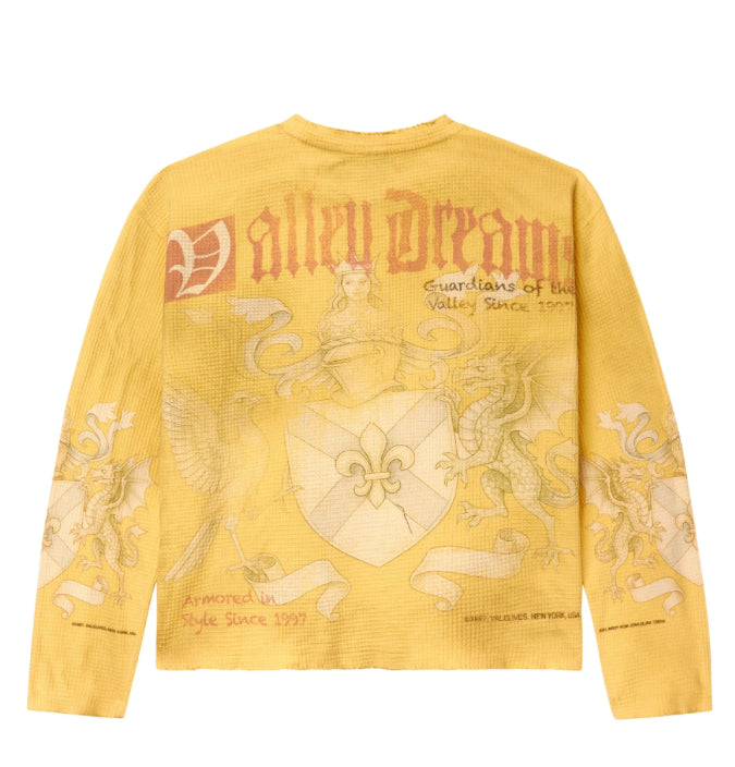 Vale Valley Forever Celestial Yellow Thermal L/S