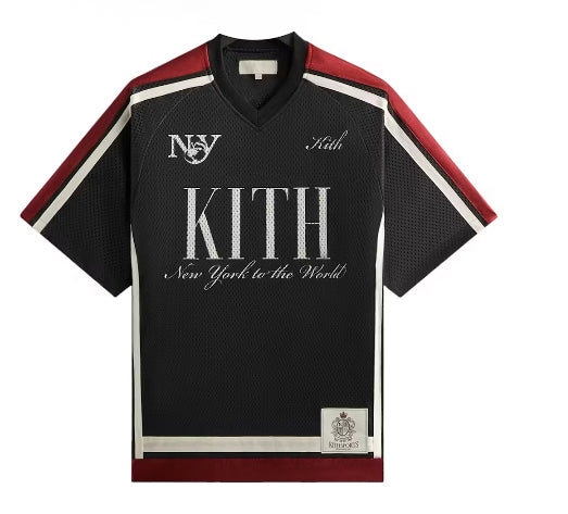 Kith Mesh Leon Jersey Black