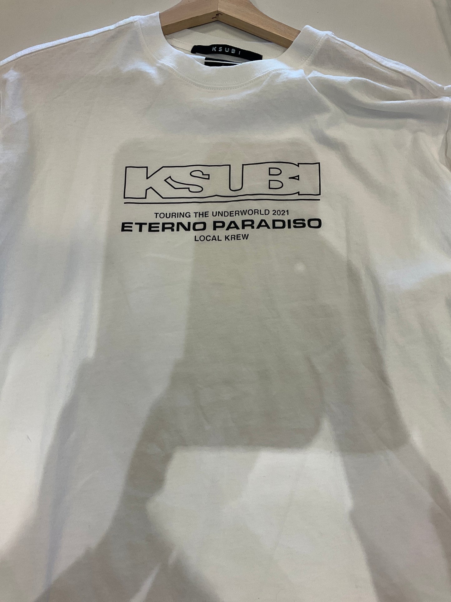 Ksubi Tour Oh G Tee Bone