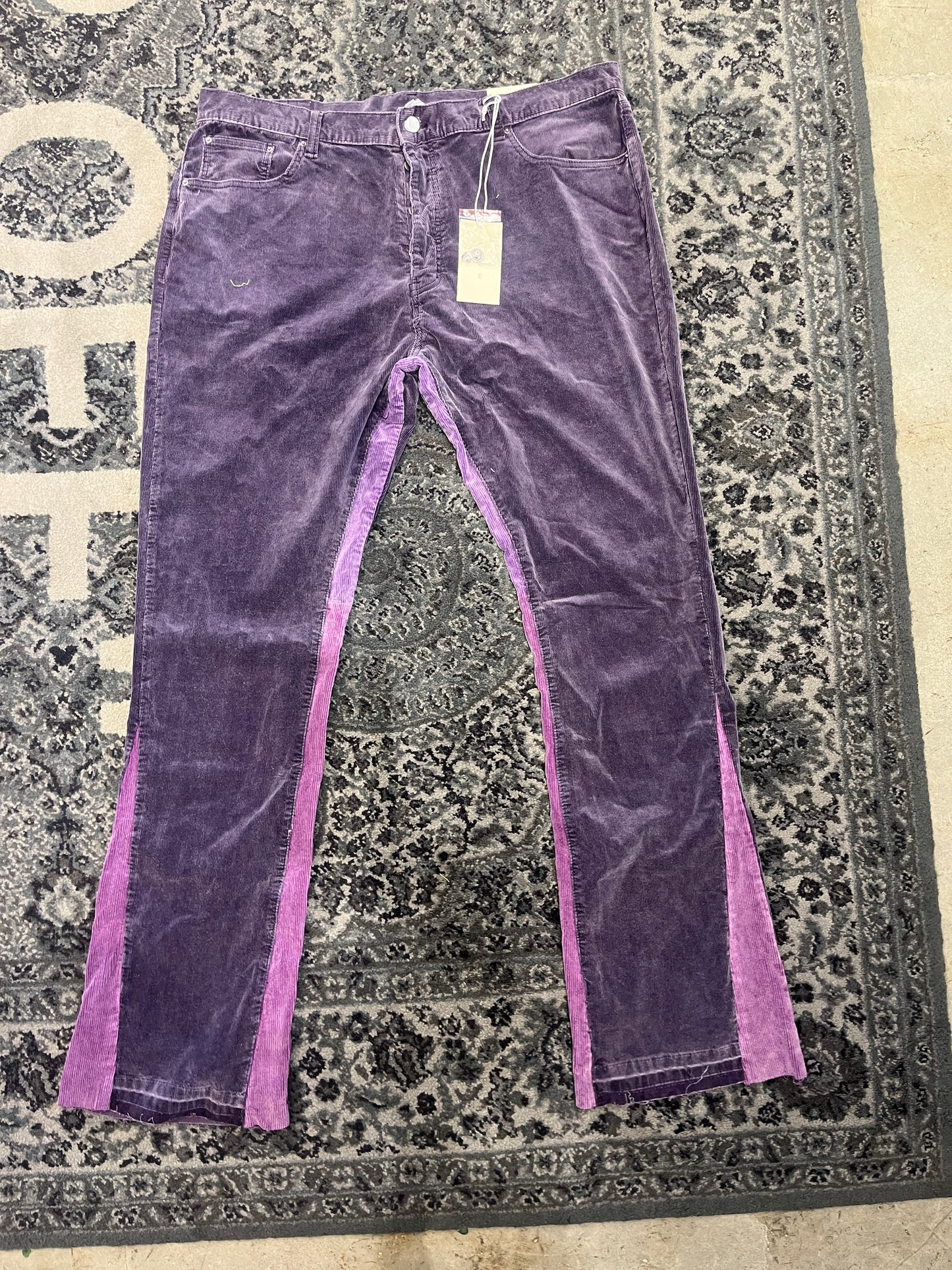 B428 Corduroy Flare Pants