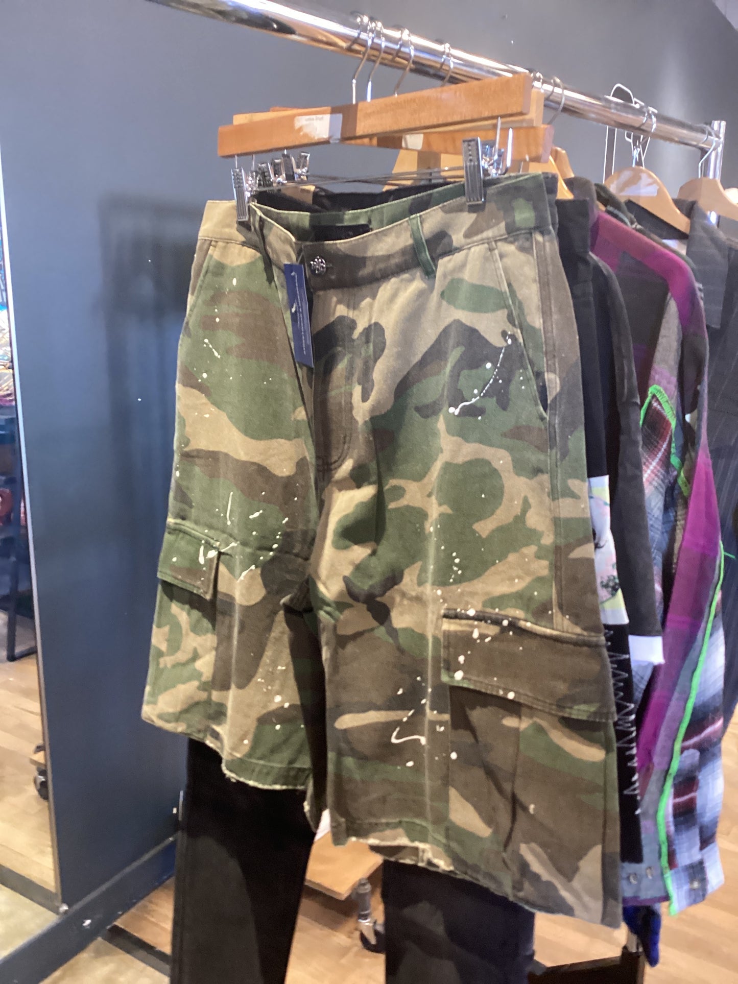 HMDD camo shorts