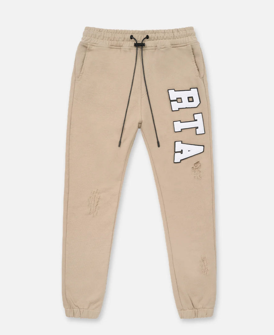 RTA Owen Nude Collegiate Sweatpant