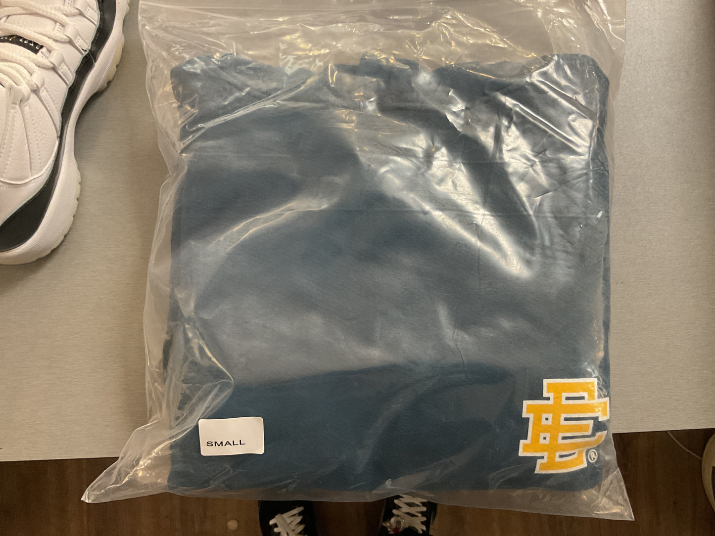 Eric Emanuel EE Logo Hoodie Navy