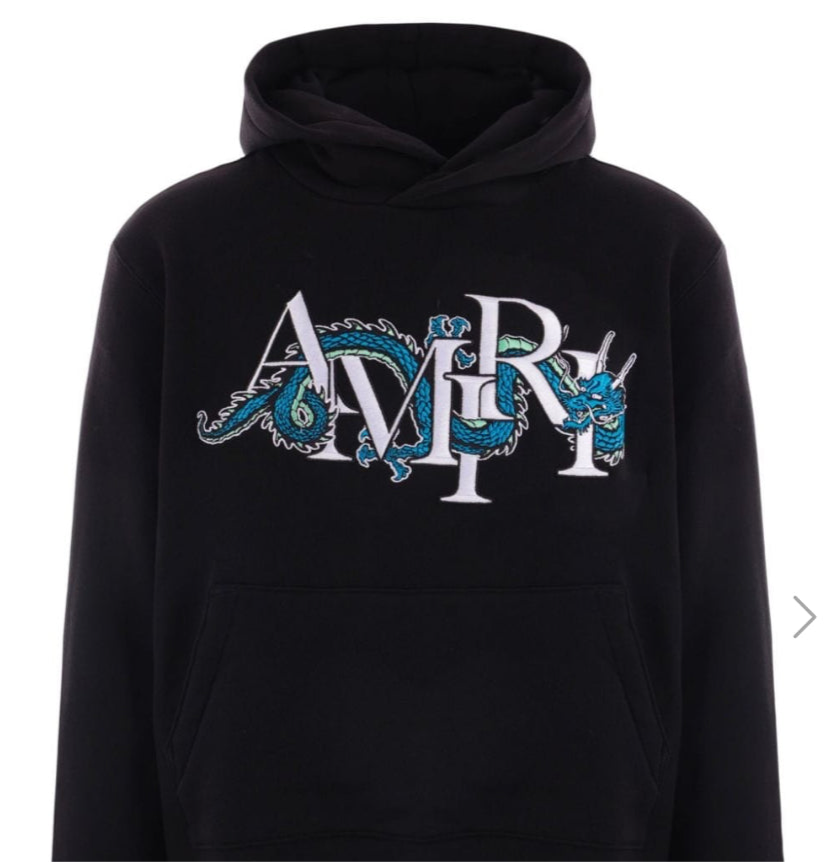 Amiri Dragon Logo Hoodie