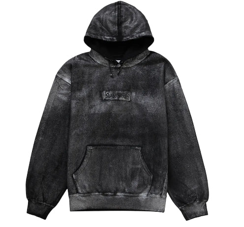 Supreme MM6 Mason Margiela Foil Box Logo Hooded Sweatshirt