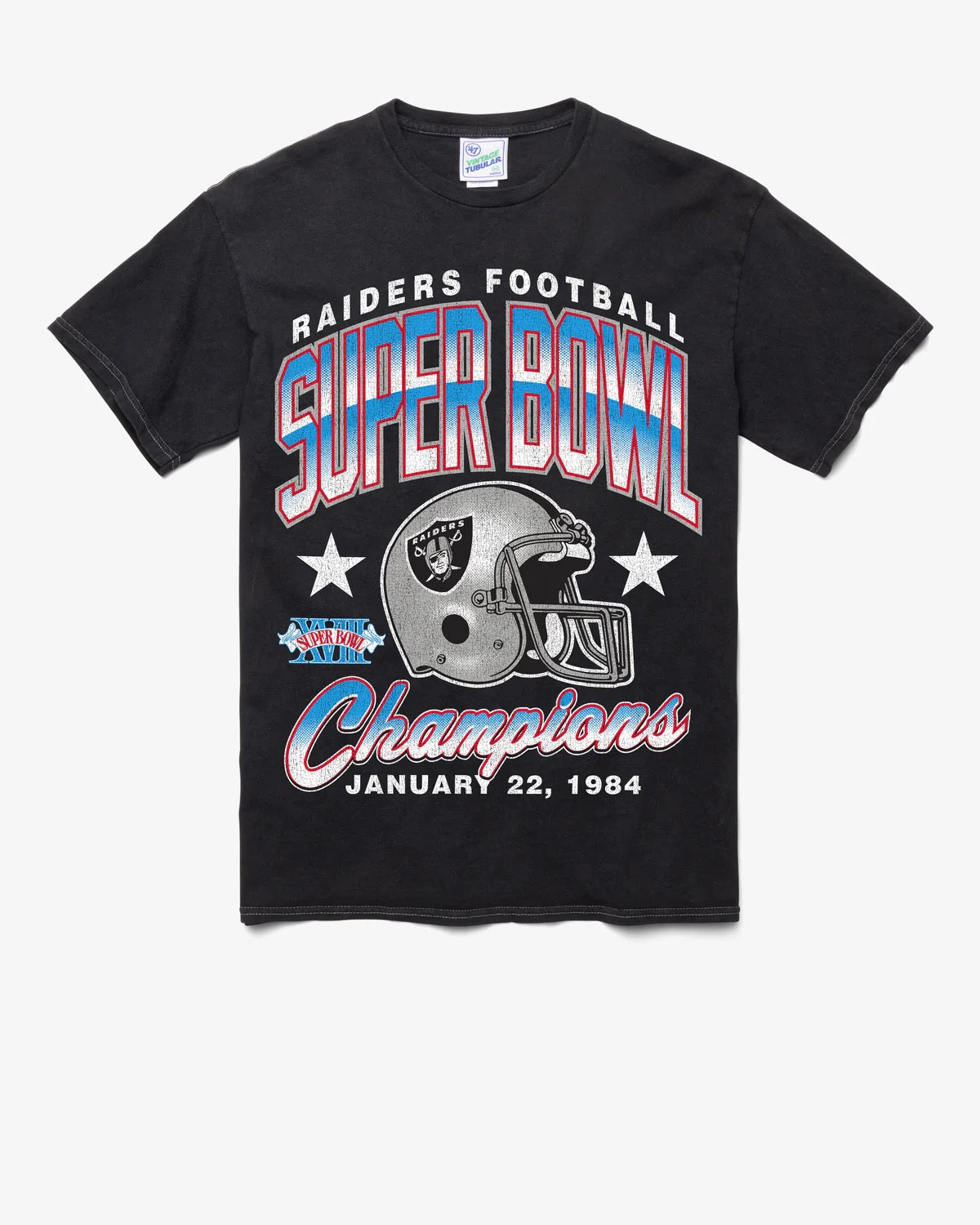 Las Vegas Raiders SB Gridiron Locker Vintage ‘47 Tubular Tee