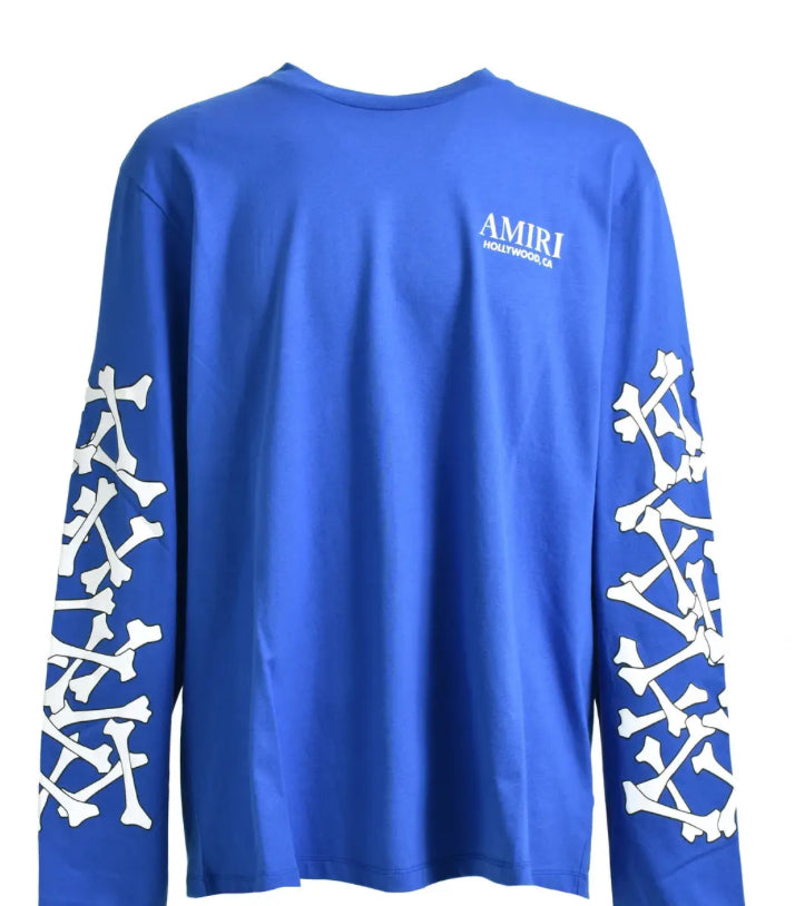 Amiri Bones Stacked Long Sleeve Tee