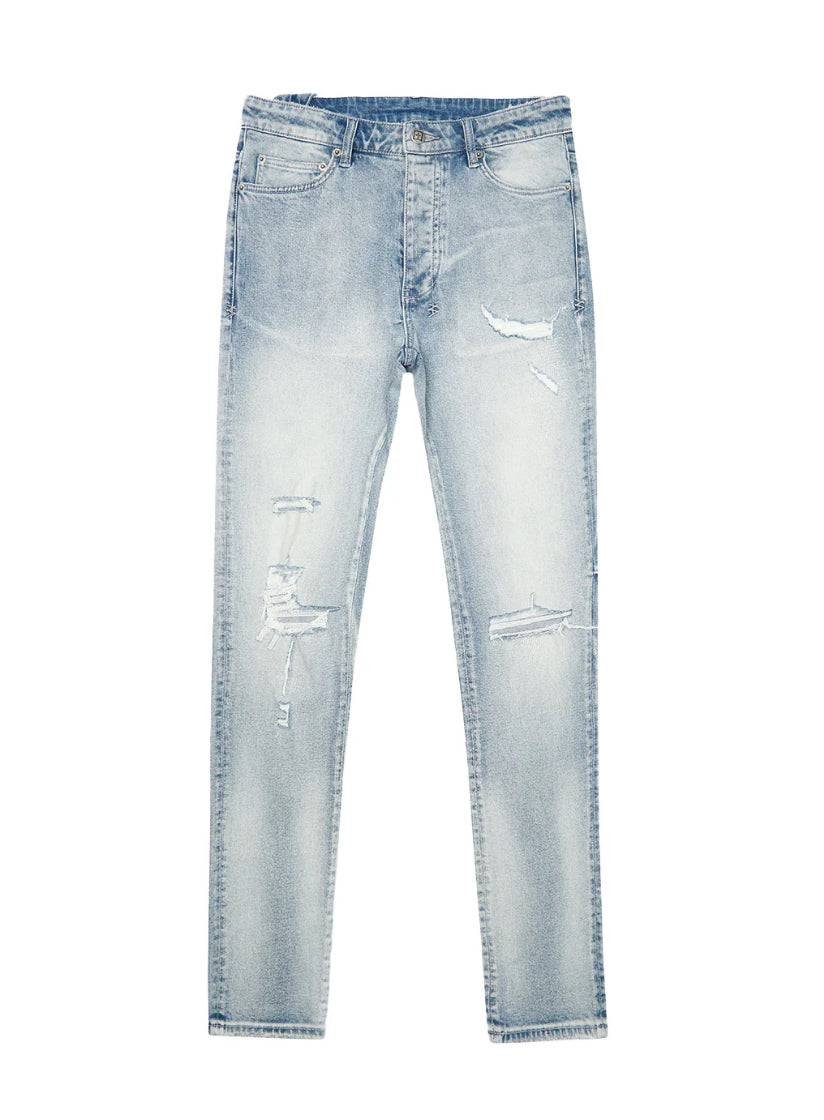 Ksubi Jean Van Winkle Punk Blue Thrased