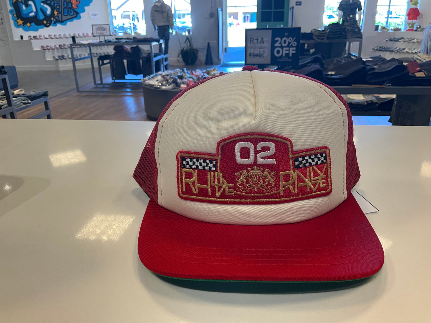 Rhude Trucker Rally Prix Hat