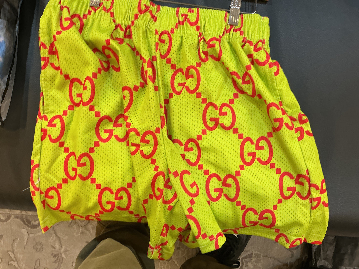 Bravest Studio Shorts Lime/Red