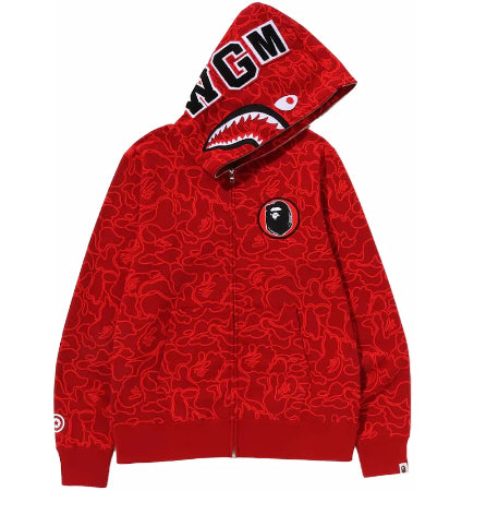 Bape Zip Up Red 30th Anniversary