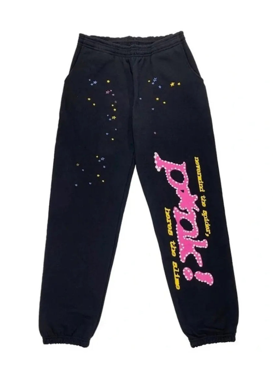 Sp5der P*NK Sweatpants