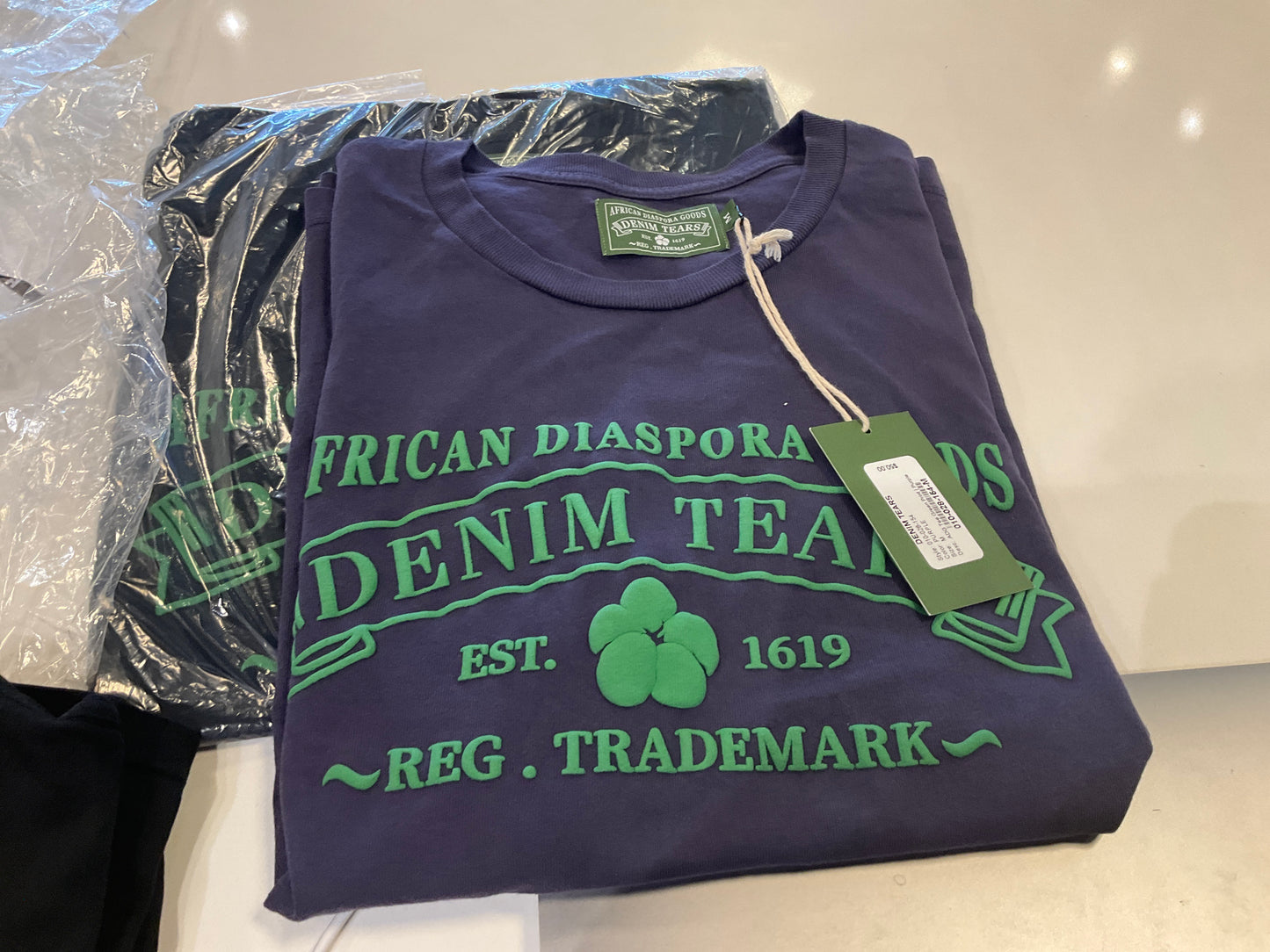 Denim Tears University Tee Purple